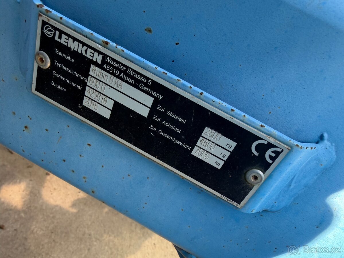 Lemken Rubin 9/600 rv 2016 - 13