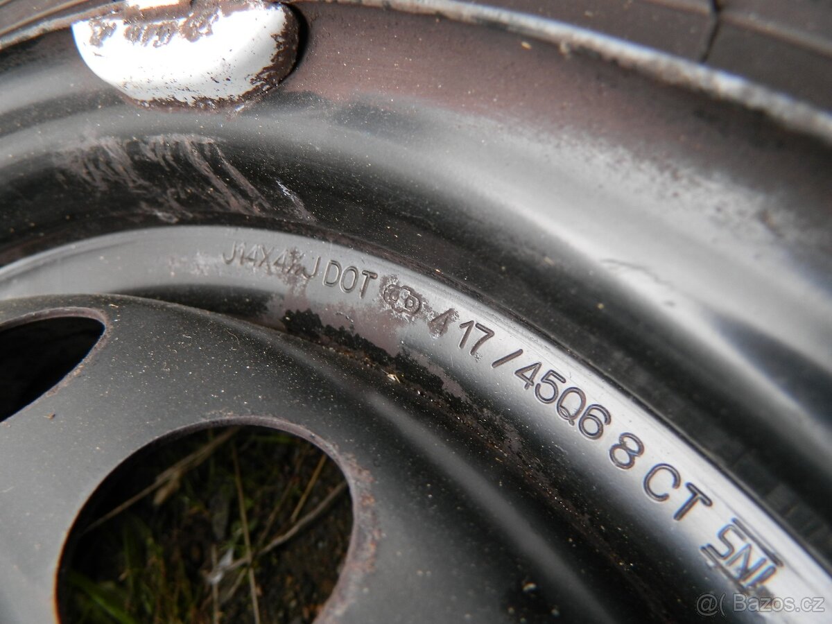 4x100+zimni pneu r14 Citigo - 13