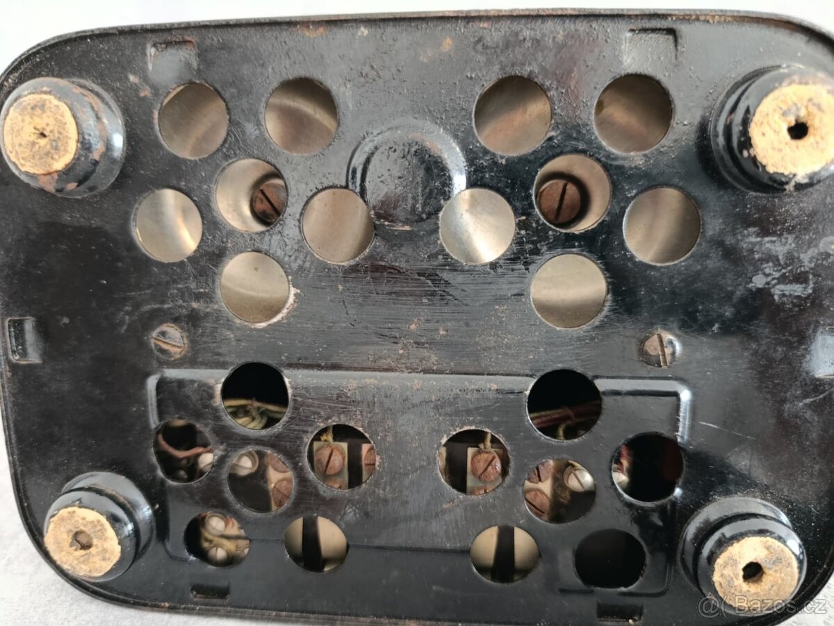 Velmi starý dánský telefon Jydsk z pošty z Kodaně - 13