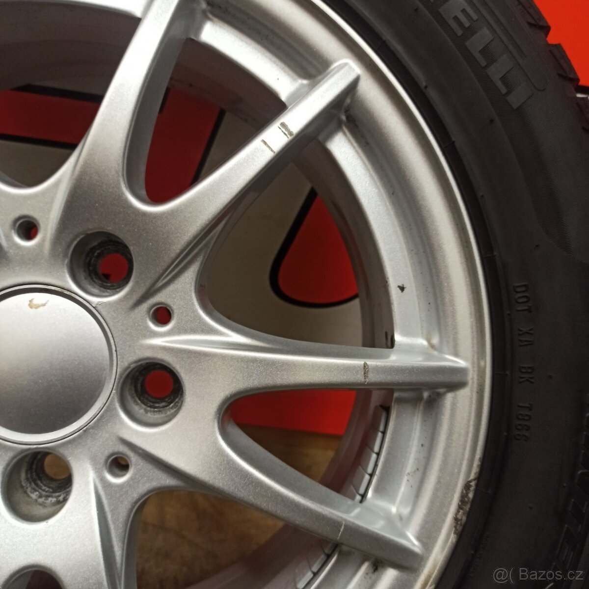 ALU kola Mercedes A,B,CLA ET49 zimní pneu205/55R16 - 13