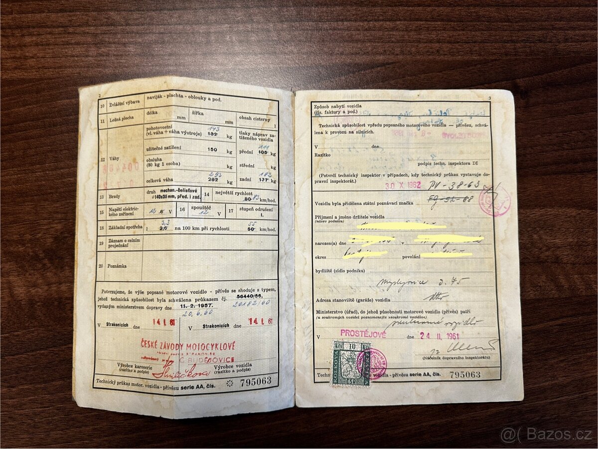 1961 ČZ 175 502 (Prase) - 13