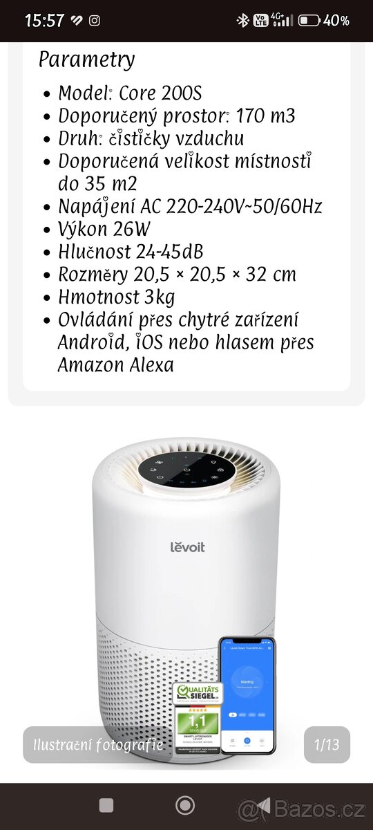 levoit čistička vzduchu - 13
