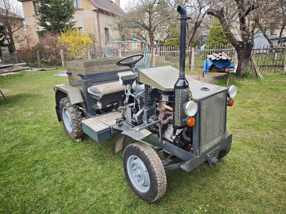 Prodám malotraktor domácí výroby. - 13