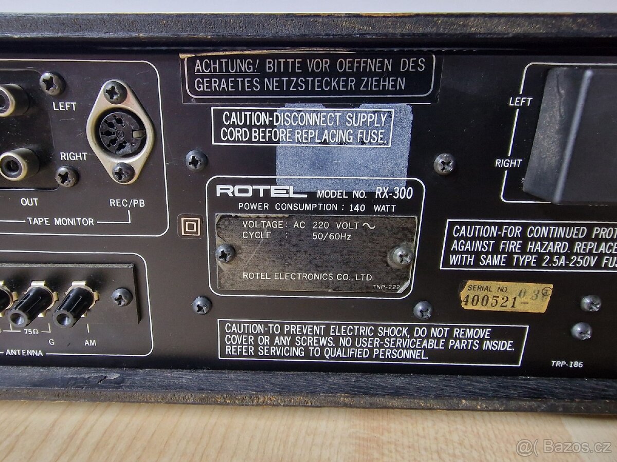 Vintage receiver Rotel RX-300 - 13