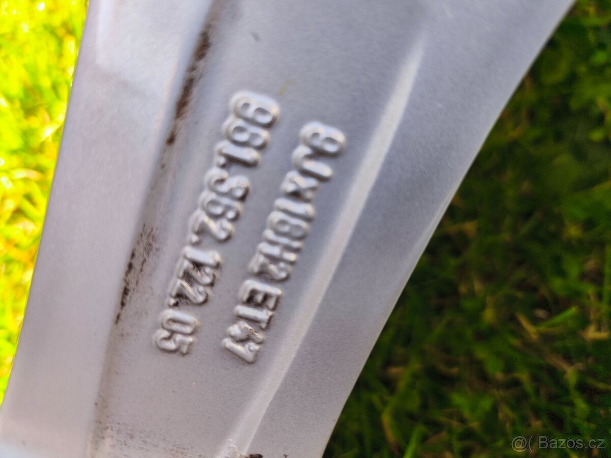 Originál dvourozměr Porsche r18 5x130 Boxster Cayman 981 - 13