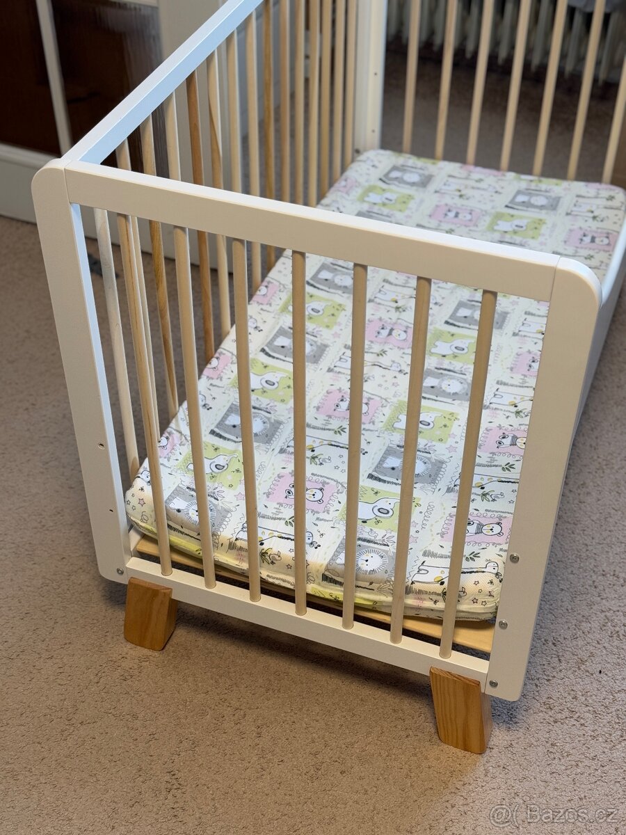 Postýlka KinderKraft LUNKY white - 13