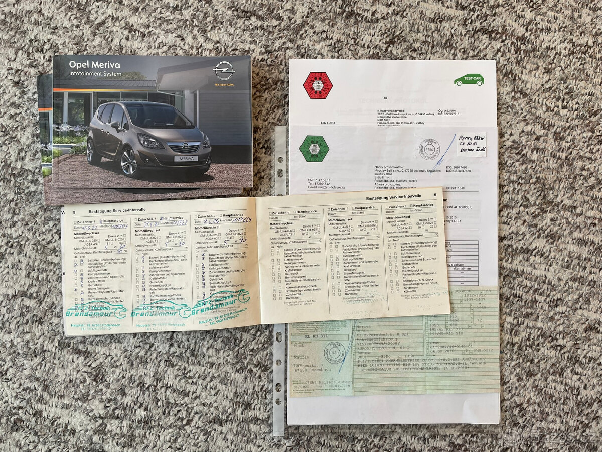 Opel Meriva B, 1.4 T, 88kw, benzin, tažné, serviska - 13