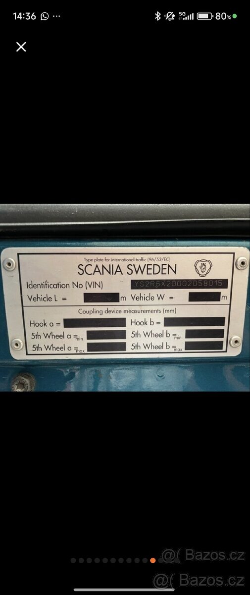 Scania R560, 6x2, 2011, pěkný stav - 13