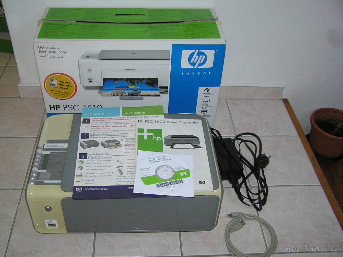 HP PSC 1510 - multifunkční tiskárna - 13