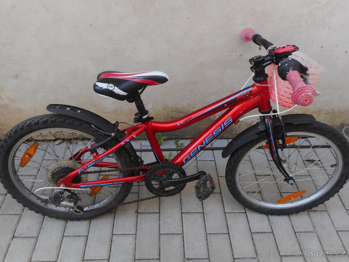Dětské kolo červené 20" - 13