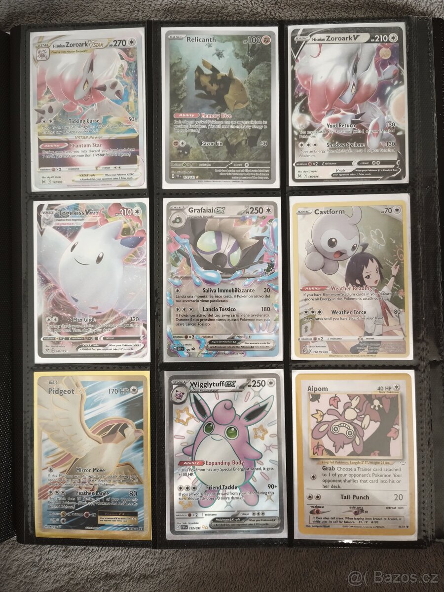 Pokémon karty - album - 13
