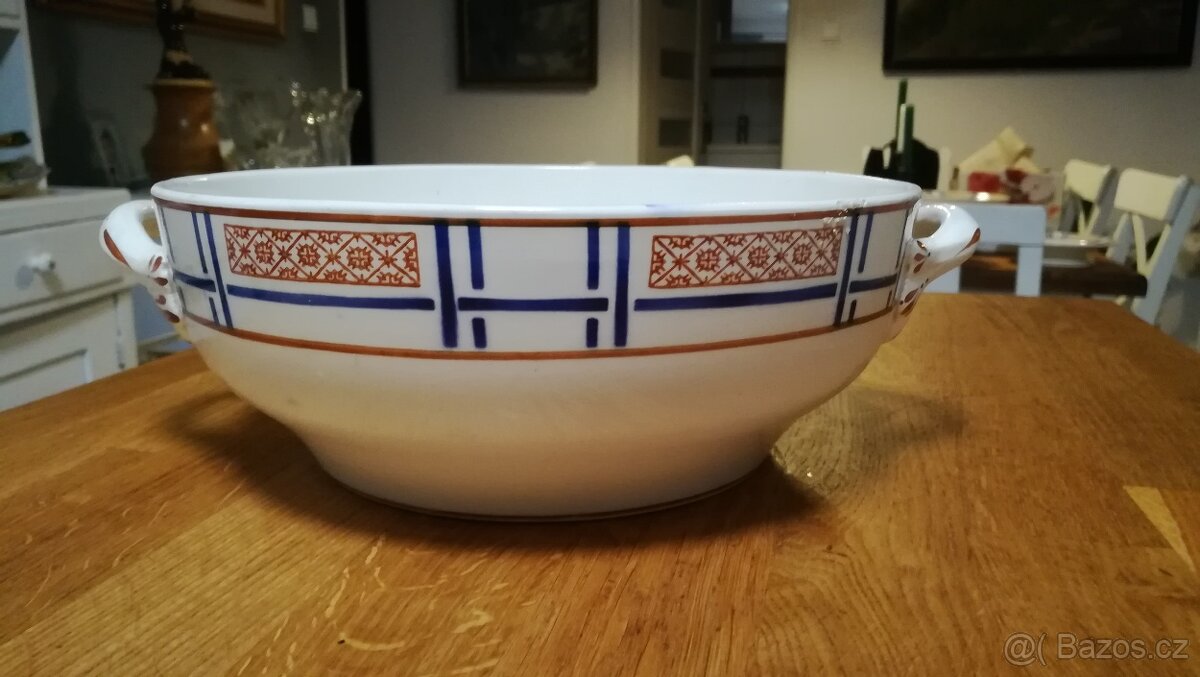 ART DECO KAMENINOVÁ SESTAVA LONGWY FRANCIE - 13