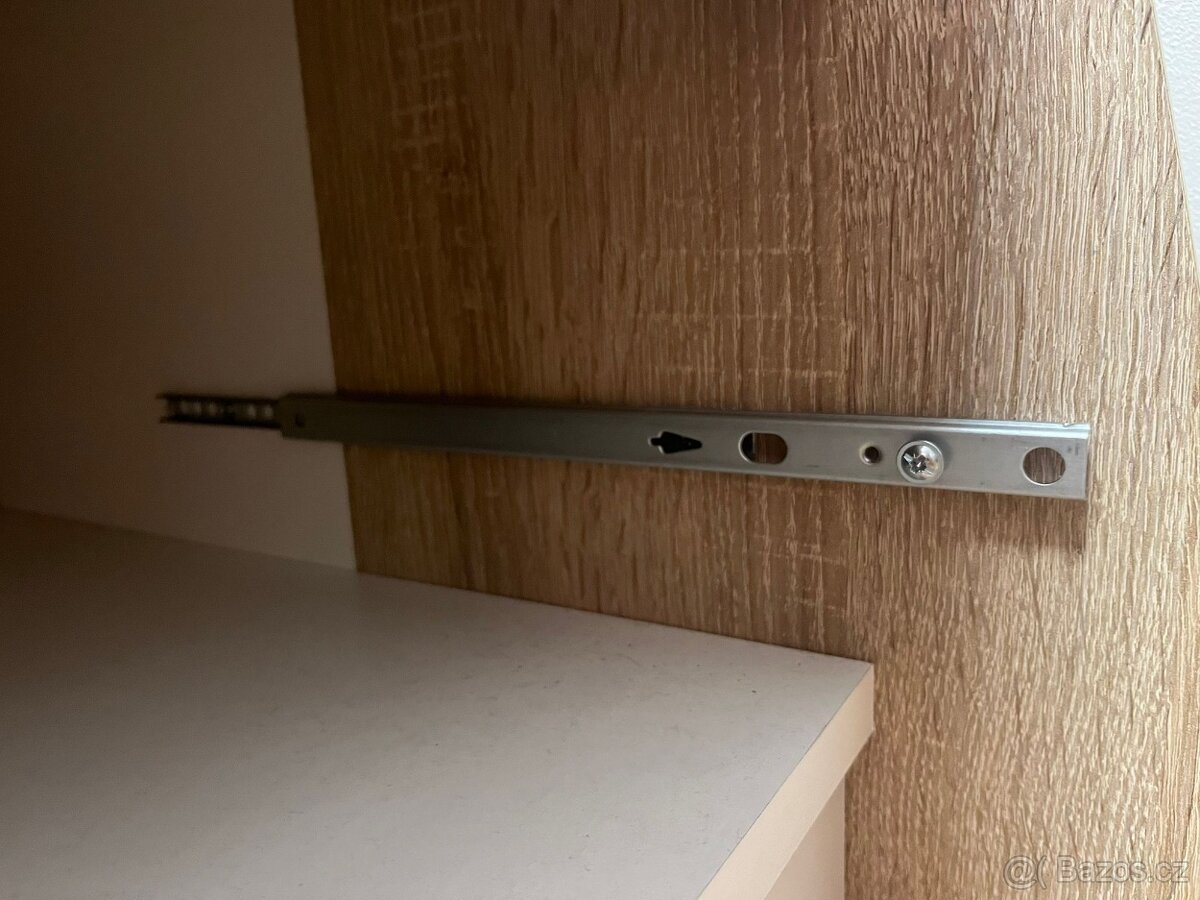 Dětská vyvýšená postel se stolem - 90x200 - 13