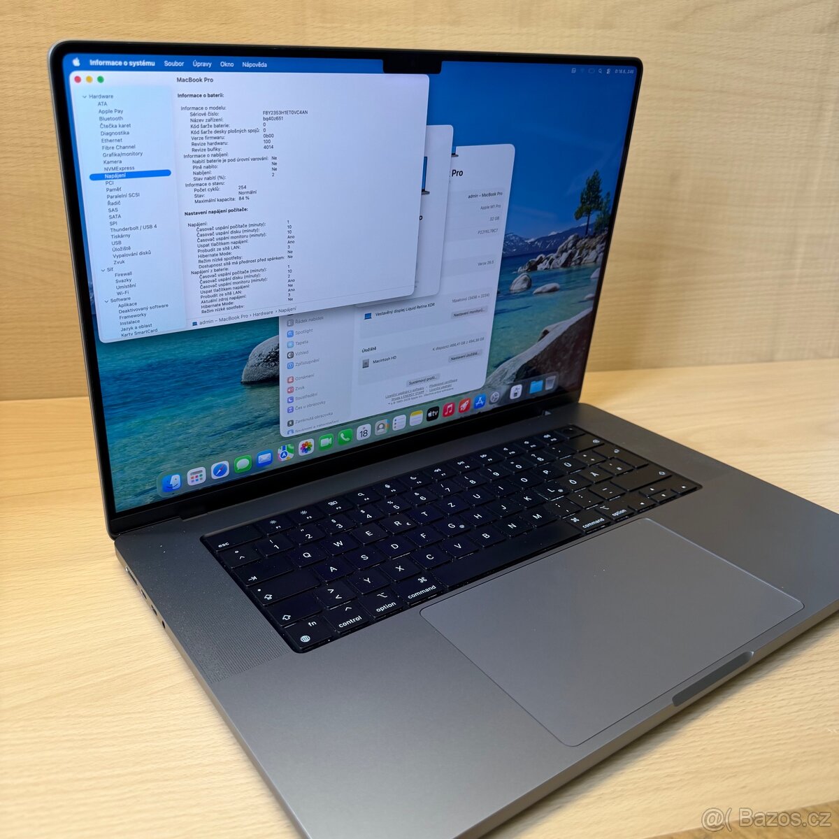MacBook Pro M1, 32GB/512GB, 16” (rok záruka) - 13
