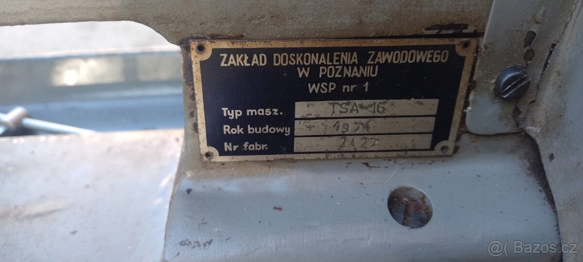 Stolovy soustruh TSA16, maly sustruh - 13