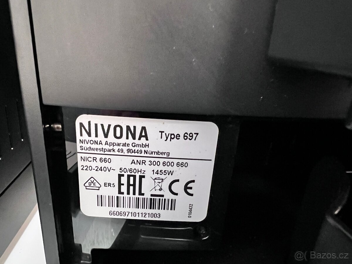 Kavovar Nivona Nicr 626, 656, 660, 758, 778, 841 - 13