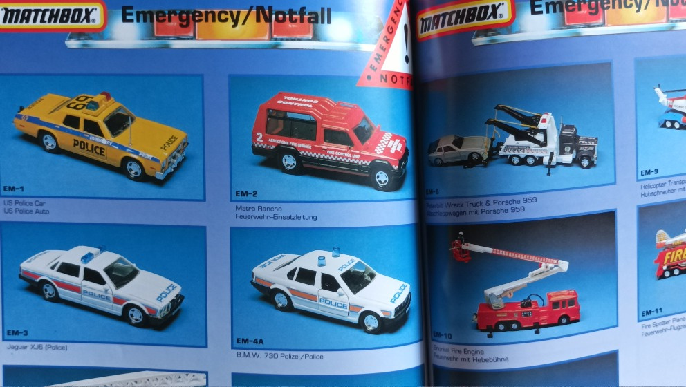 Dealer katalog Matchbox 1992 - 13