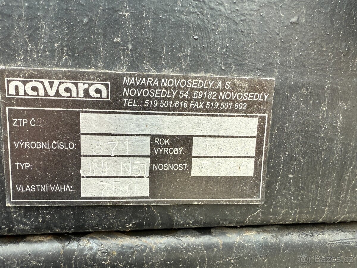 Avia A 80 L hakovy nosič kontejneru - 13