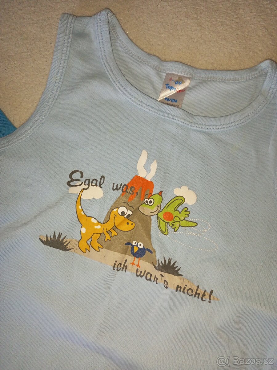 Letní set 98-104 ( trička, kraťasy, tílka, pyžama) - 13