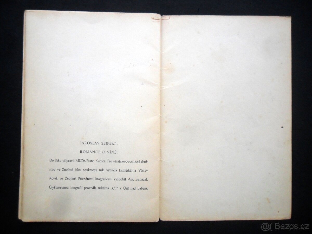 Romance o víně - Seifert ( rozfoceno 15 snímků ) - 13