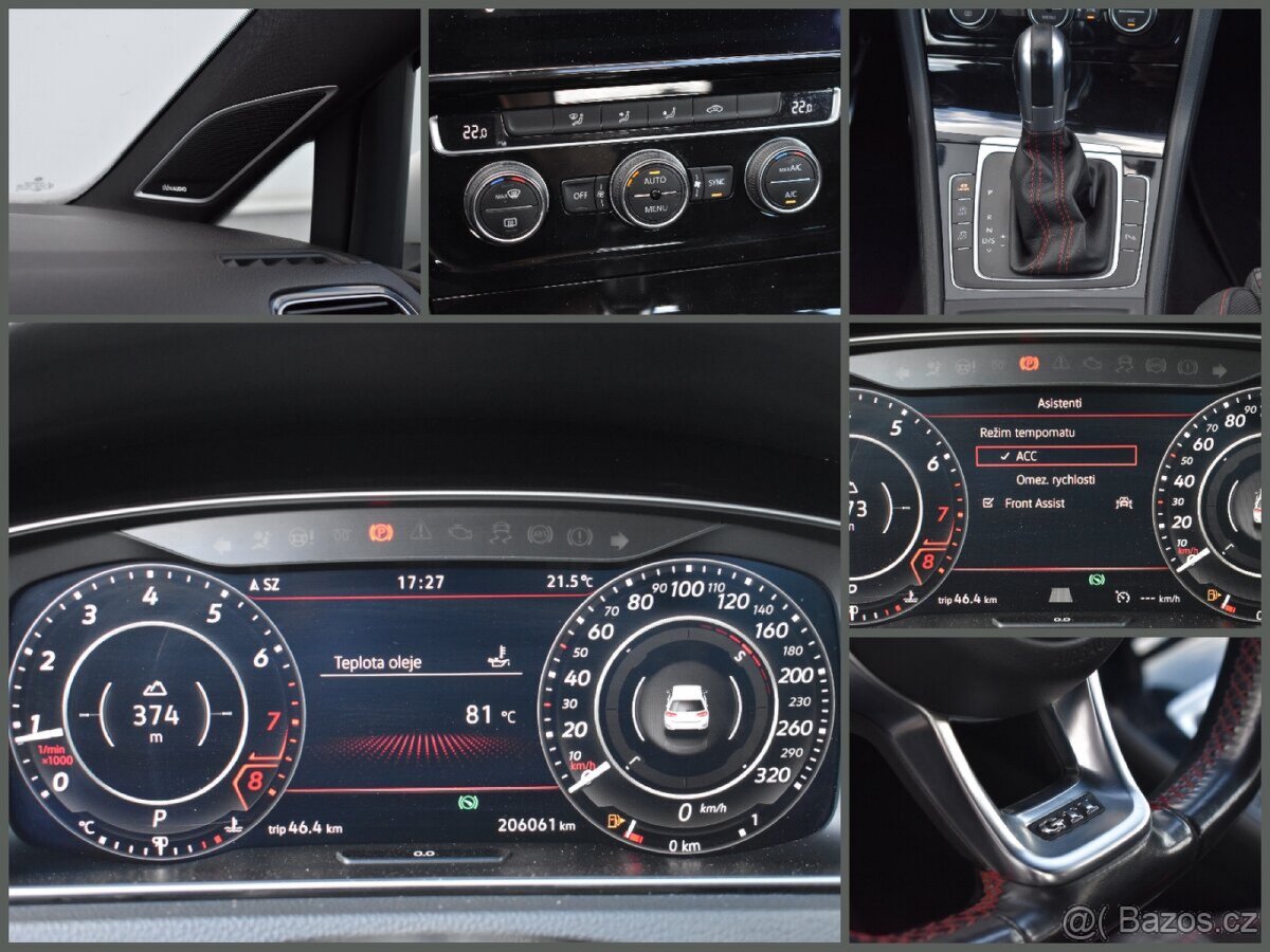 VW GOLF 7.5 GTI 2.0TSi/180KW/2019/206TKM/DSG/VIRTUAL/DPH - 13