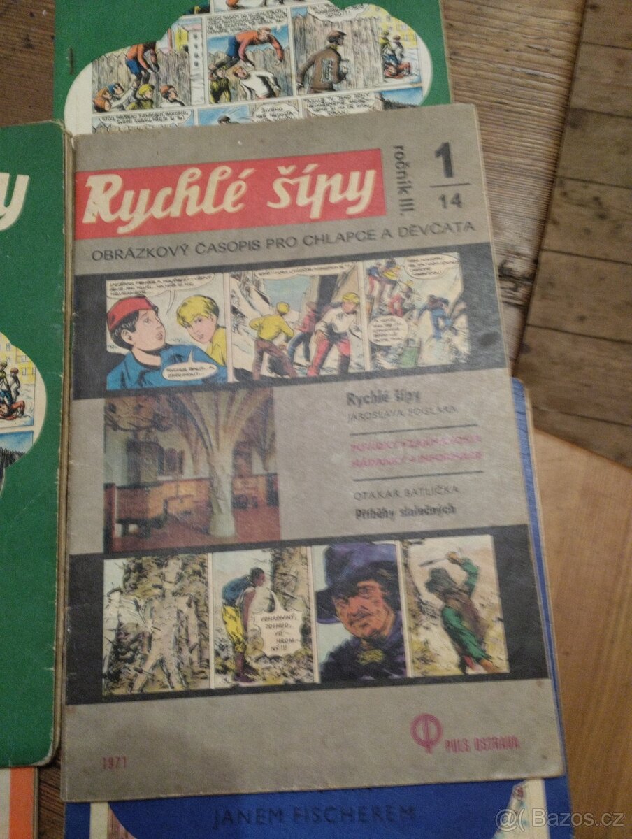Staré časopisy -Rychlé šípy - 13