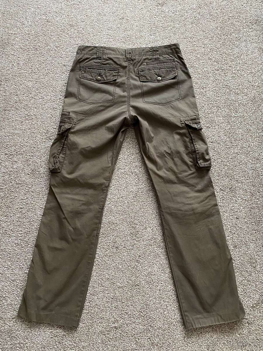 Pánské kapsáčové kalhoty C&A - 34/34 - 13