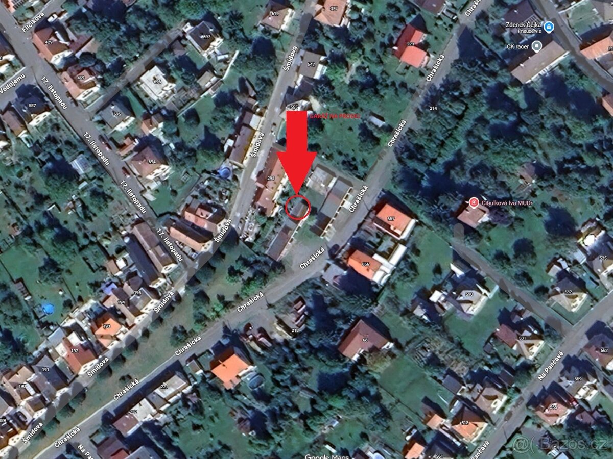 Prodej garáže 17m2 – Chrast u Chrudimi - 13