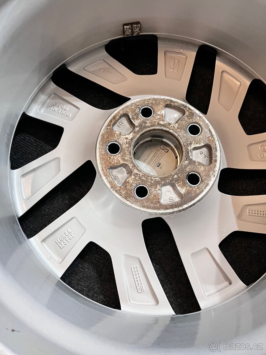 5x114,3 R17 Honda CRV originál Alu disky - TOP STAV - 13