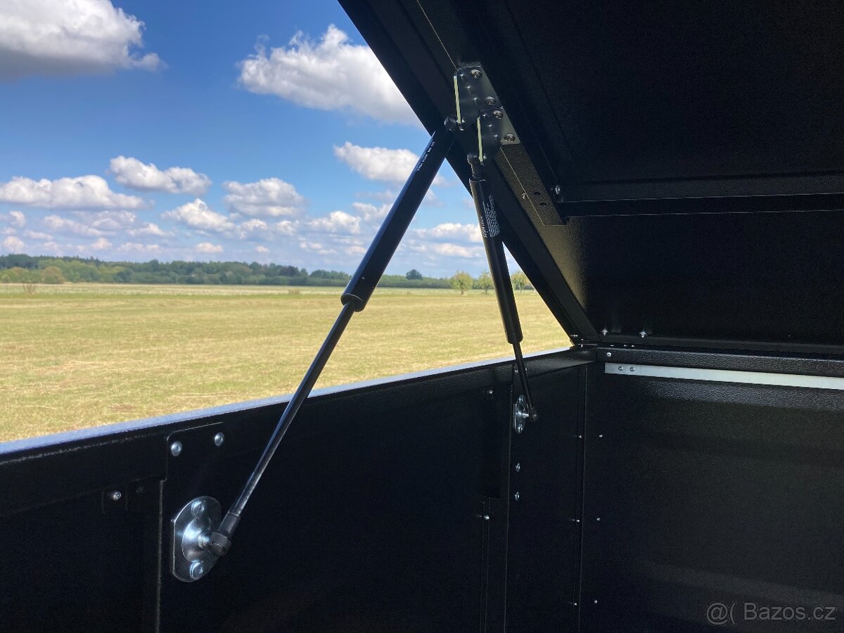 Přívěsný Vozík CAMPING Blackout s Nosičem na Stan Böckmann - 13