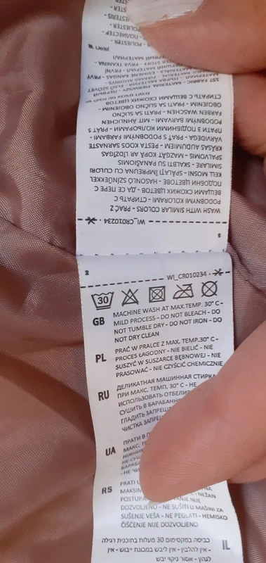 Prošívaný kabát CROPP vel.L - 13