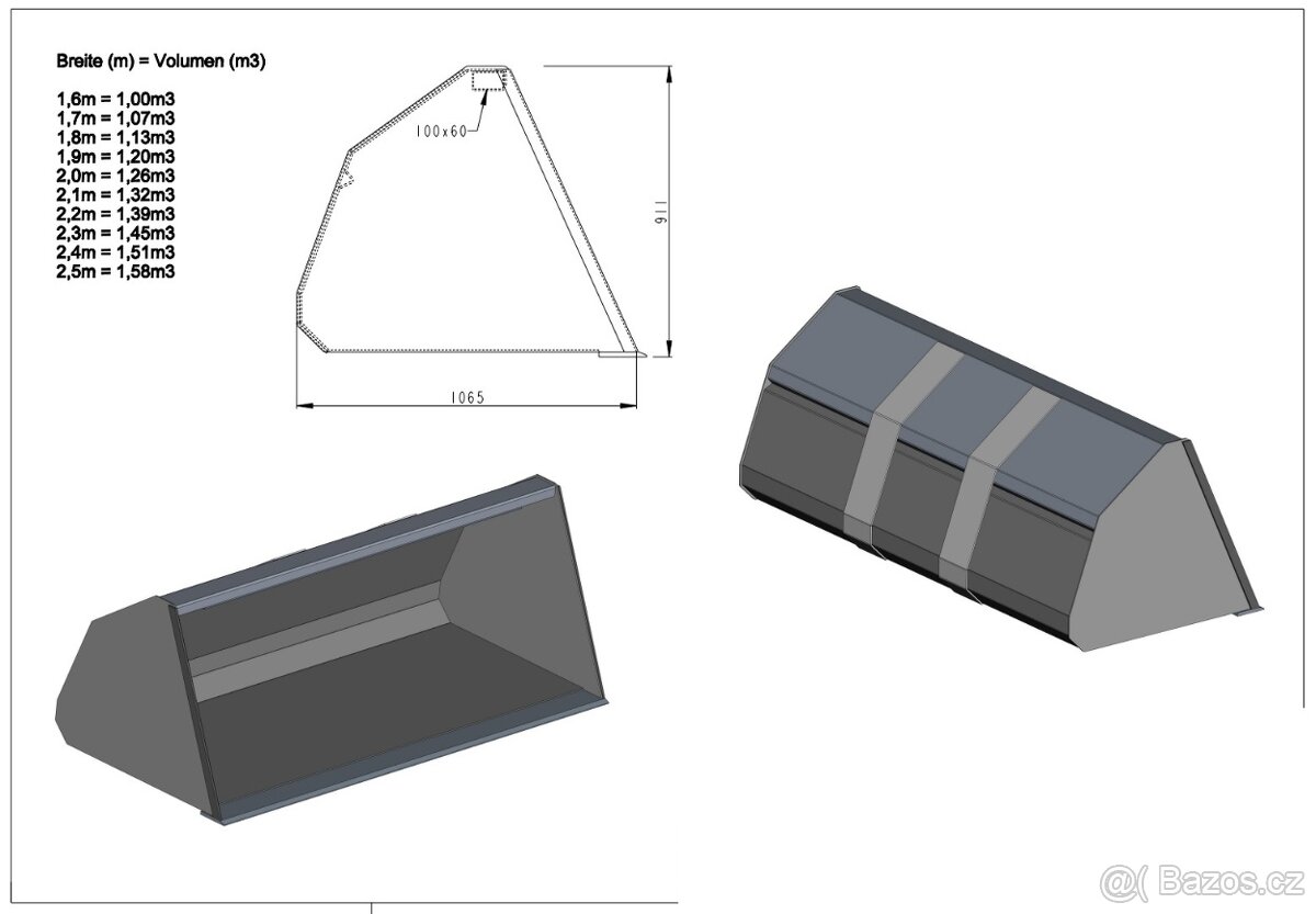Lopata na čelní nakladač - 13