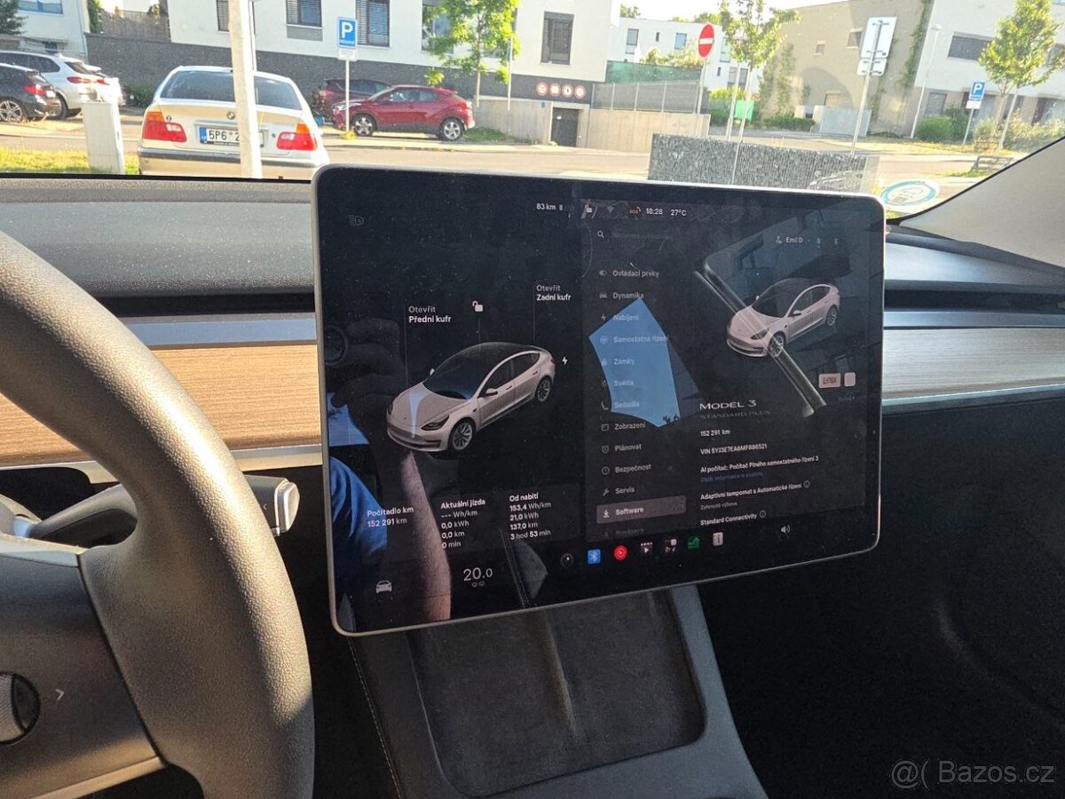 Tesla Model 3 SR+ Refresh / Facelift 2021, Tažné, DPH - 13