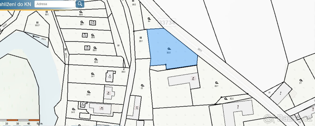 Krásná stavební parcela na prodej v klidném prostředí - 13