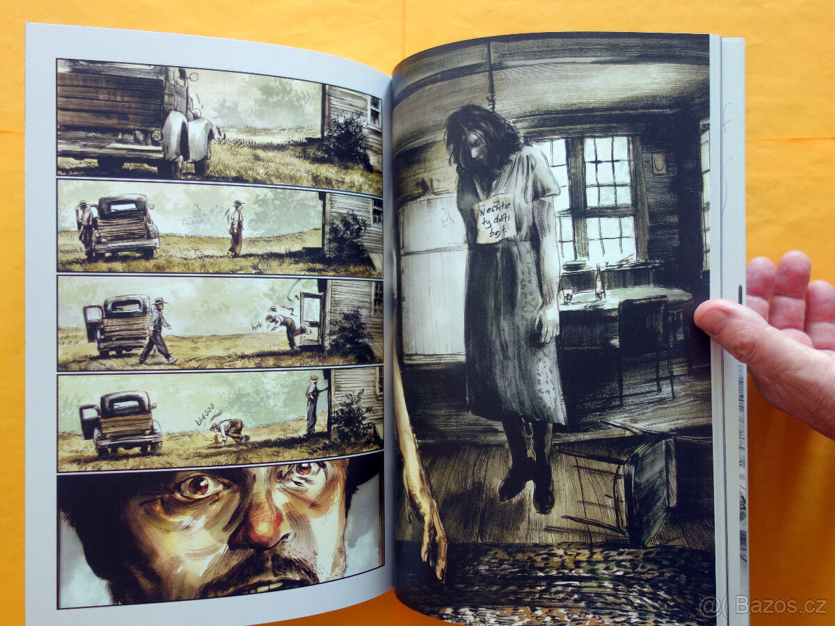 komiks horor Údolí zrůd- scénář Steve Niles kresba Greg Ruth - 13