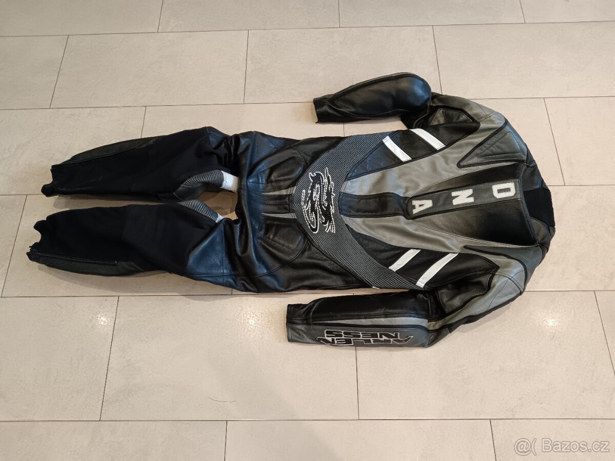 Arlen Ness DNA-Pánská(Dámská) kožená moto kombinéza - 13