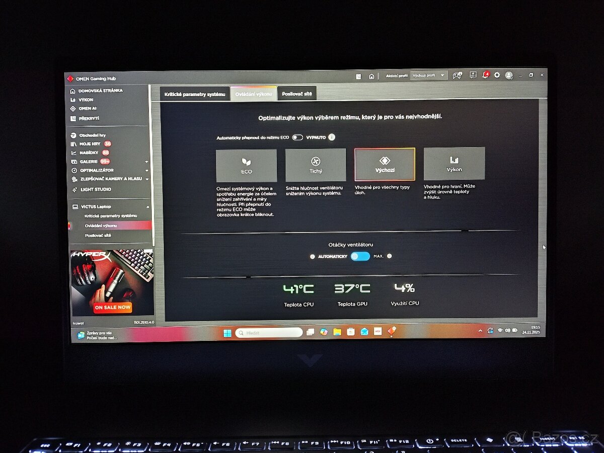 Herní Victus 15,RTX-4gen,i7-13gen,1TB,2 Roky-Záruka. - 13