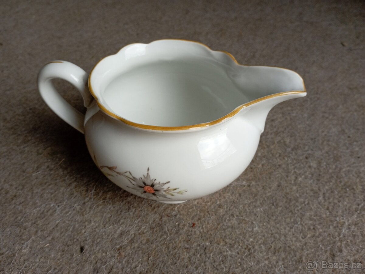 Moravské malované talíře a další keramika a procelán - 13