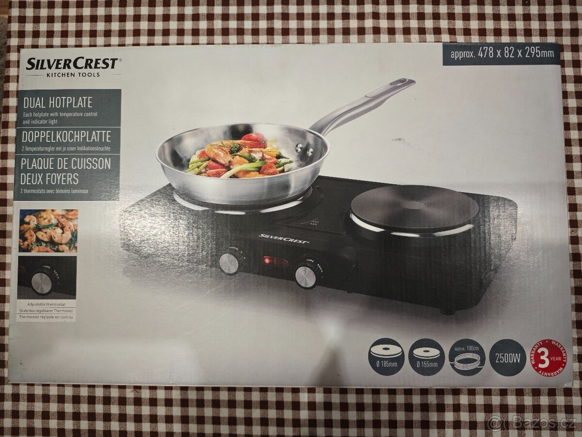 SILVERCREST® Dvouplotýnkový vařič SDK 2500 C1 - 13