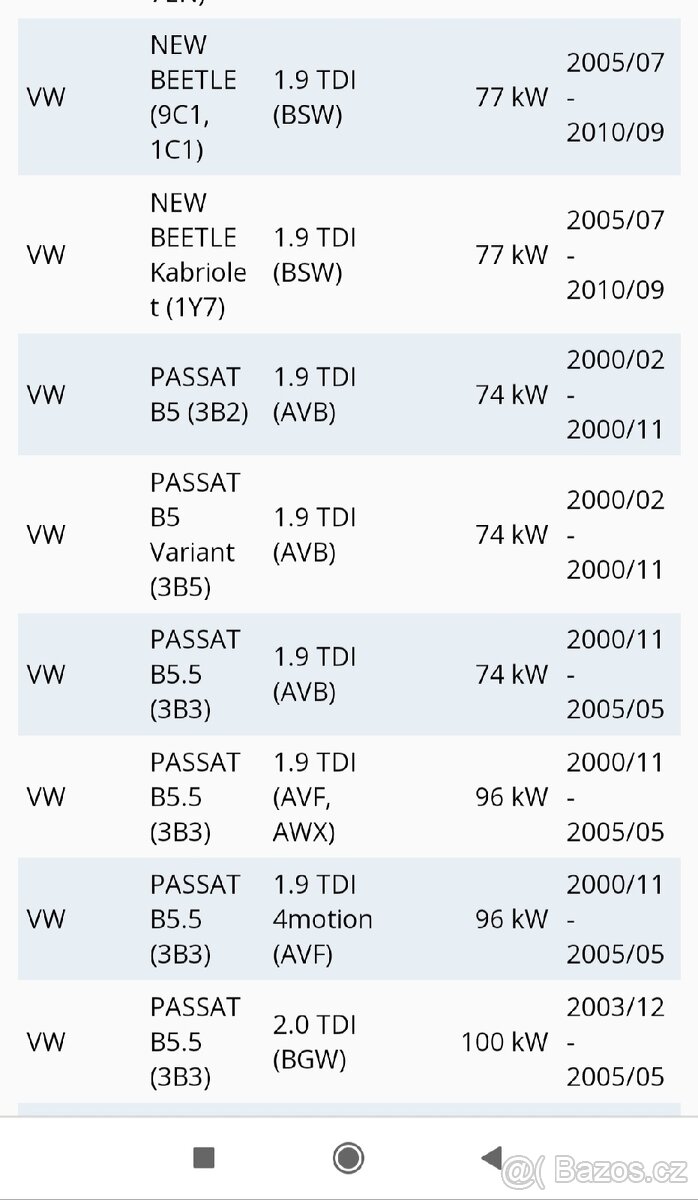 NOVÉ těsnění ventilového víka motorů VW,Seat,Škoda. - 13