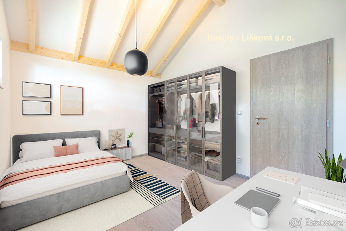 Prodej nového malometrážního domku s pozemky 1394m2 v lokali - 13