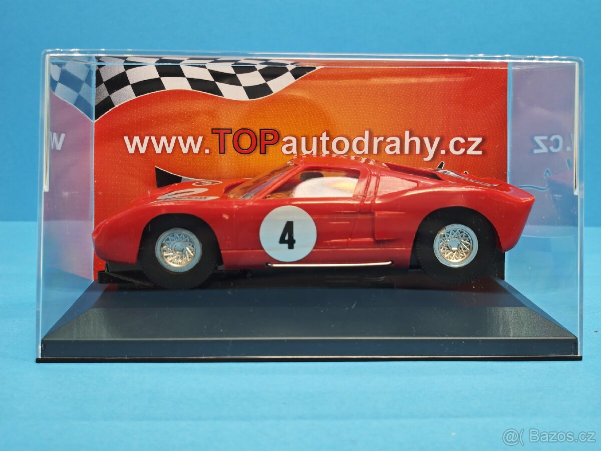 Repasované retro autíčka Ites autodráha - 13