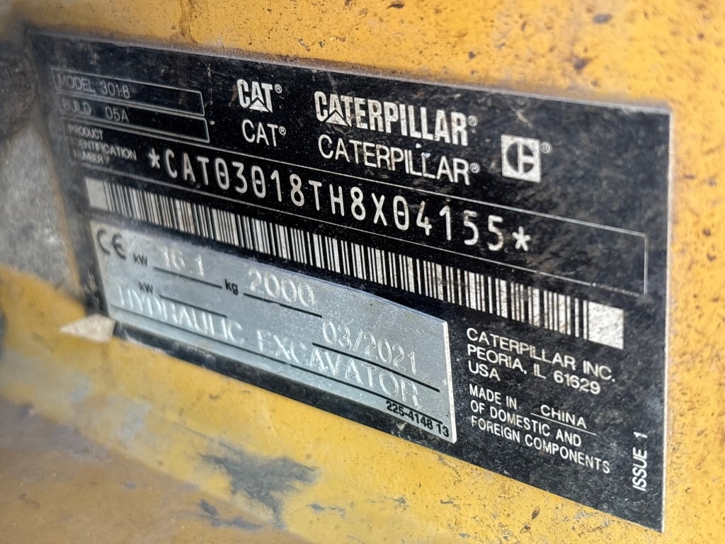 Caterpillar CAT 301.8 - 13