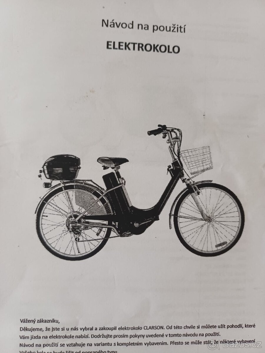 CLARSON dámské elektrokolo - 13