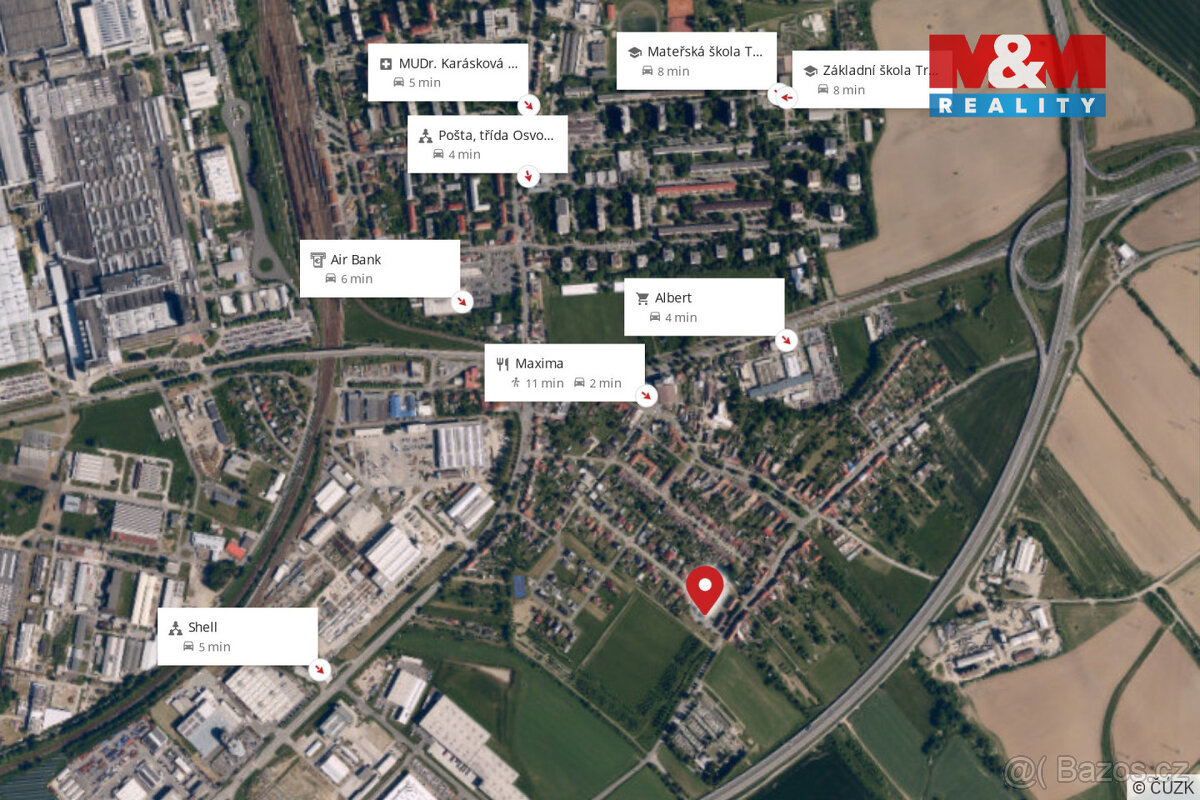 Prodej bytu 3+kk, 77 m², Otrokovice, ul. Bří Mrštíků - 13