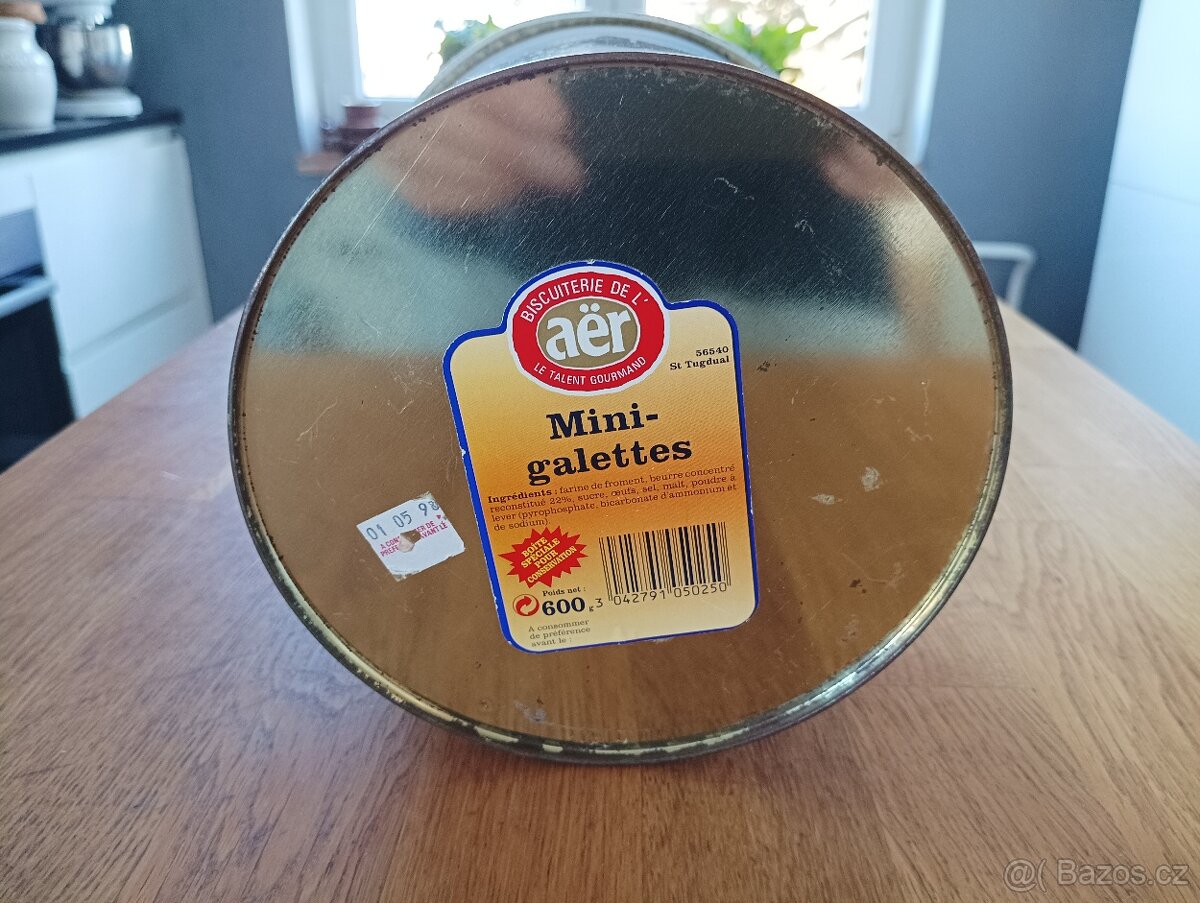 PLECHOVÁ DÓZA HB HENRIOT QUIMPER - 13