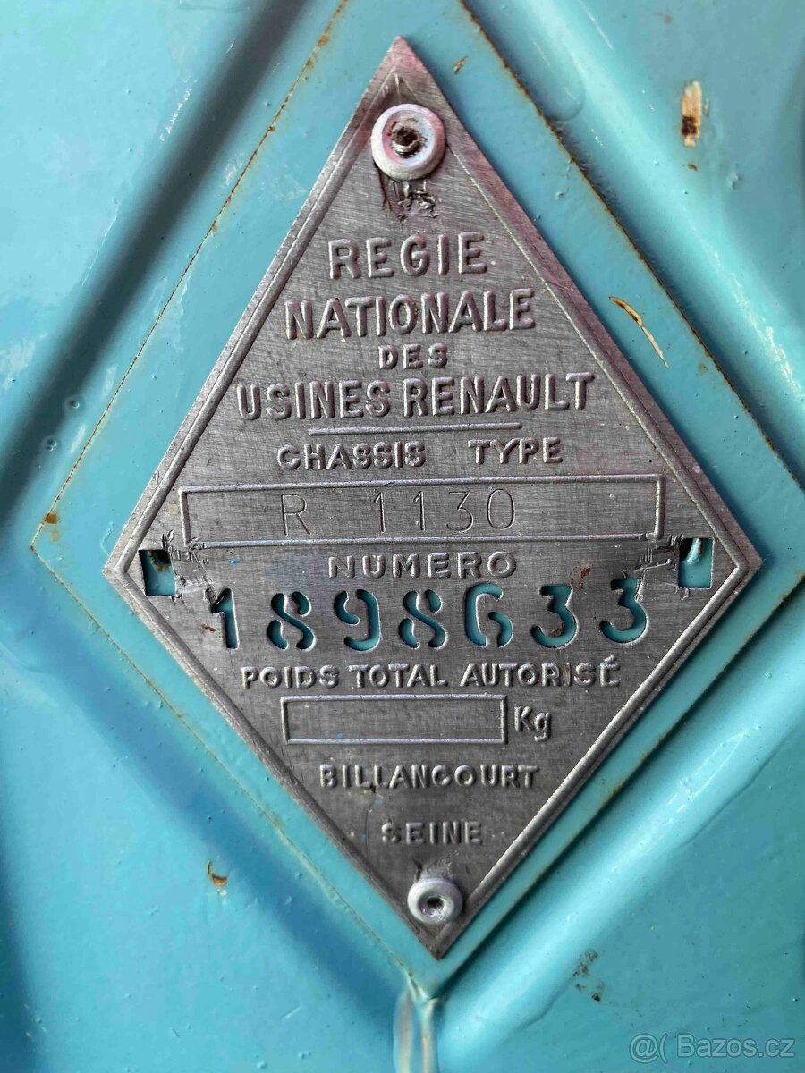 Renault 8 + mnoho náhradních dílů - 13