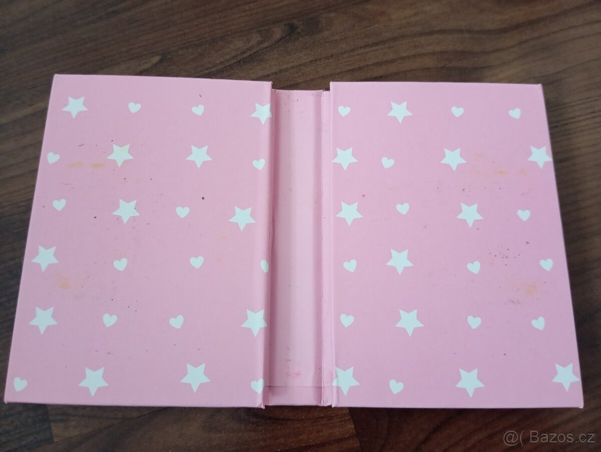 Dětská dívčí sada - deníčky, omalovánky pastelky - 13