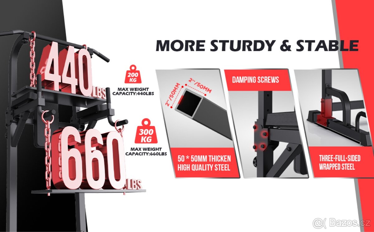 Multifunkční hrazda - NOVA - 13