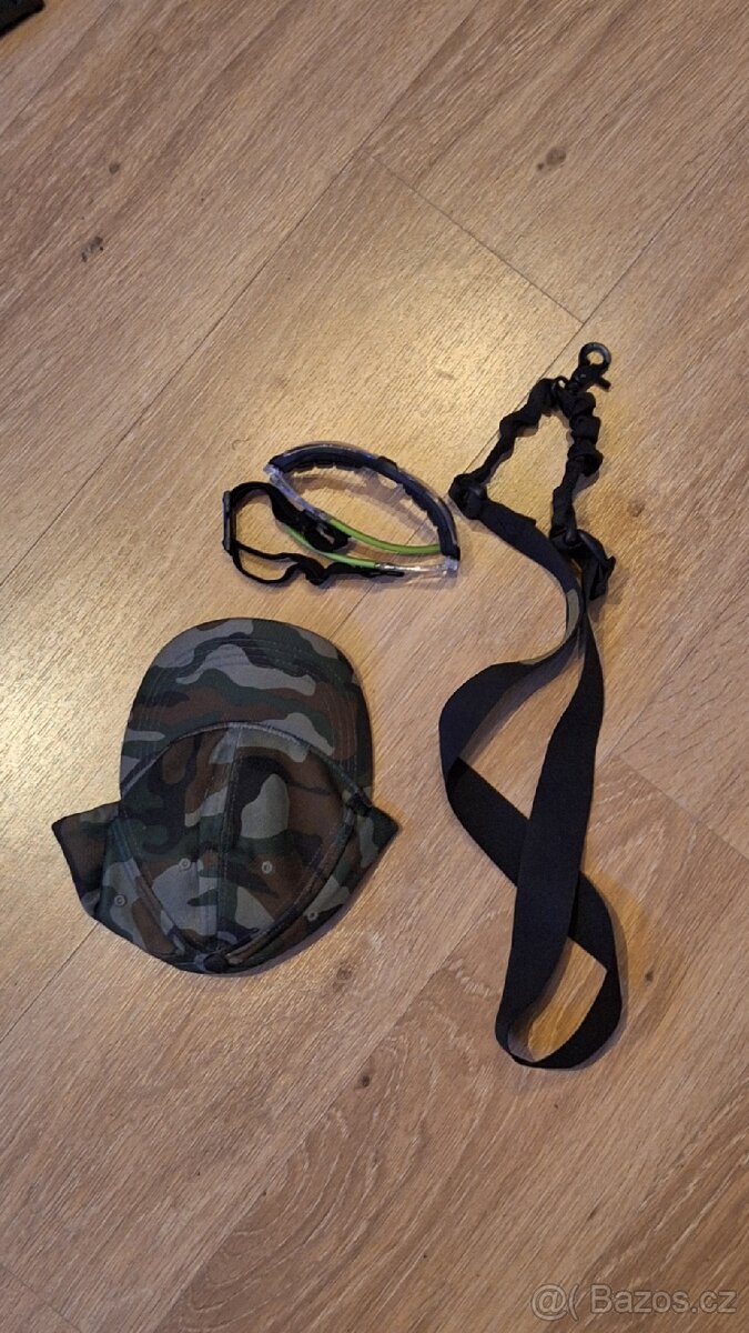 Airsoftová zbraň M4, celokov, černá CYMA + vybavení - 13